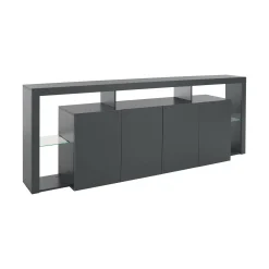 Credenza Atak, 220x40h80 cm,<Dmora Clearance