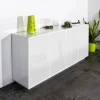 Credenza Aulina, cm 180x41h86,<Dmora Discount