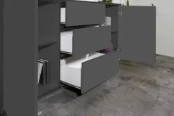 Credenza Aysha, cm 160x41h86,<Dmora Cheap
