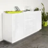 Credenza Aysha, cm 160x41h86,<Dmora Shop