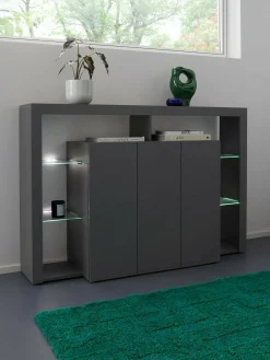 Credenza Bagnasco, 150x40h100 cm,<Dmora Clearance