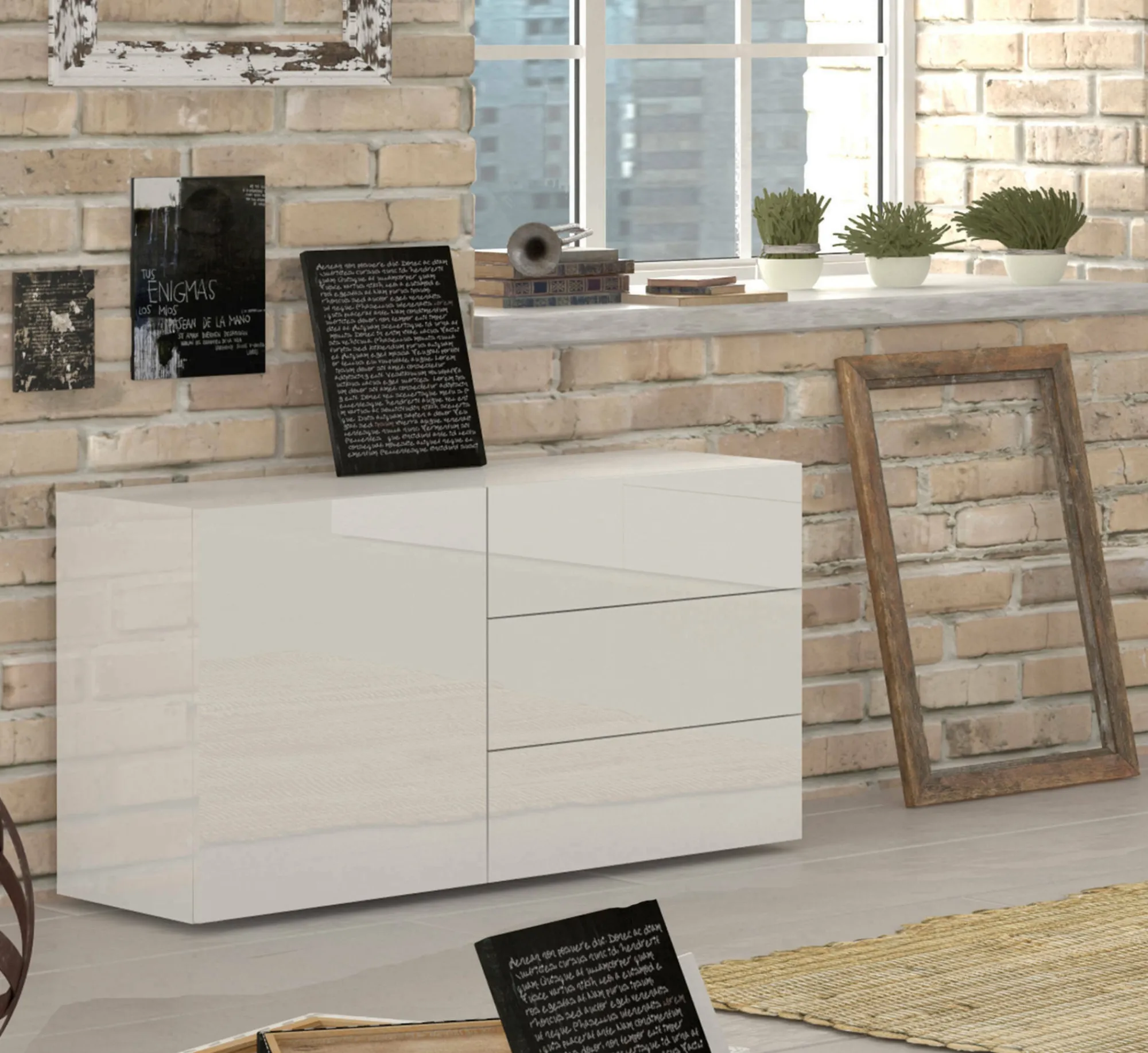 Credenza Benvenuta, cm 110x40h35,<Dmora Sale