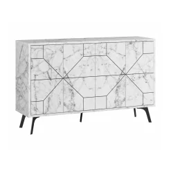Credenza Brunale, 123x35h62 cm,<Dmora Outlet