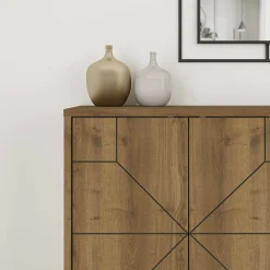 Credenza Brunale, 123x35h77 cm,<Dmora Fashion