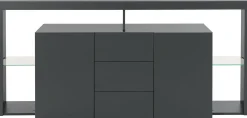 Credenza Ddapozz, 180x40h80 cm,<Dmora New