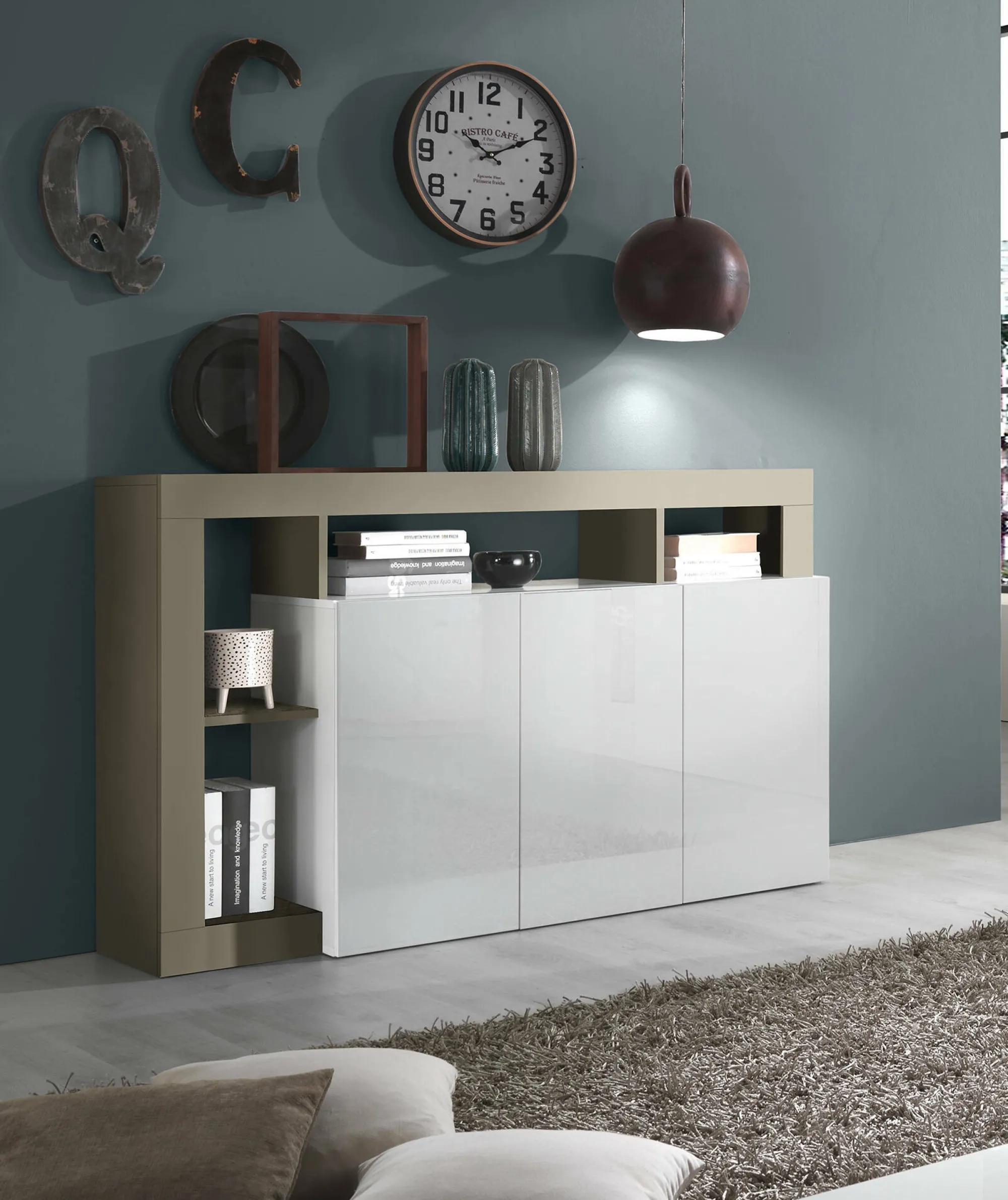 Credenza Ddistefan, 146x42 h93 cm,<Dmora New