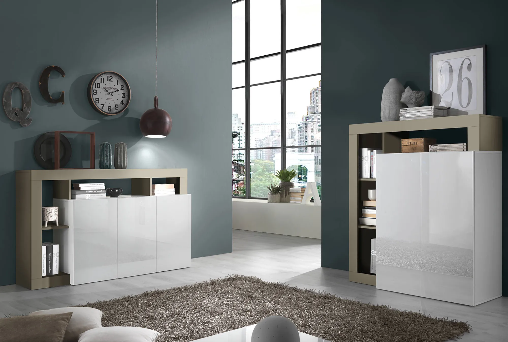 Credenza Ddistefan, 146x42 h93 cm,<Dmora New