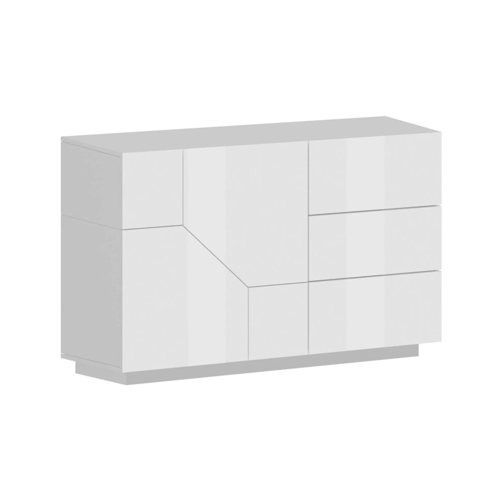 Credenza Dgirell, cm 141x43h86,<Dmora Cheap