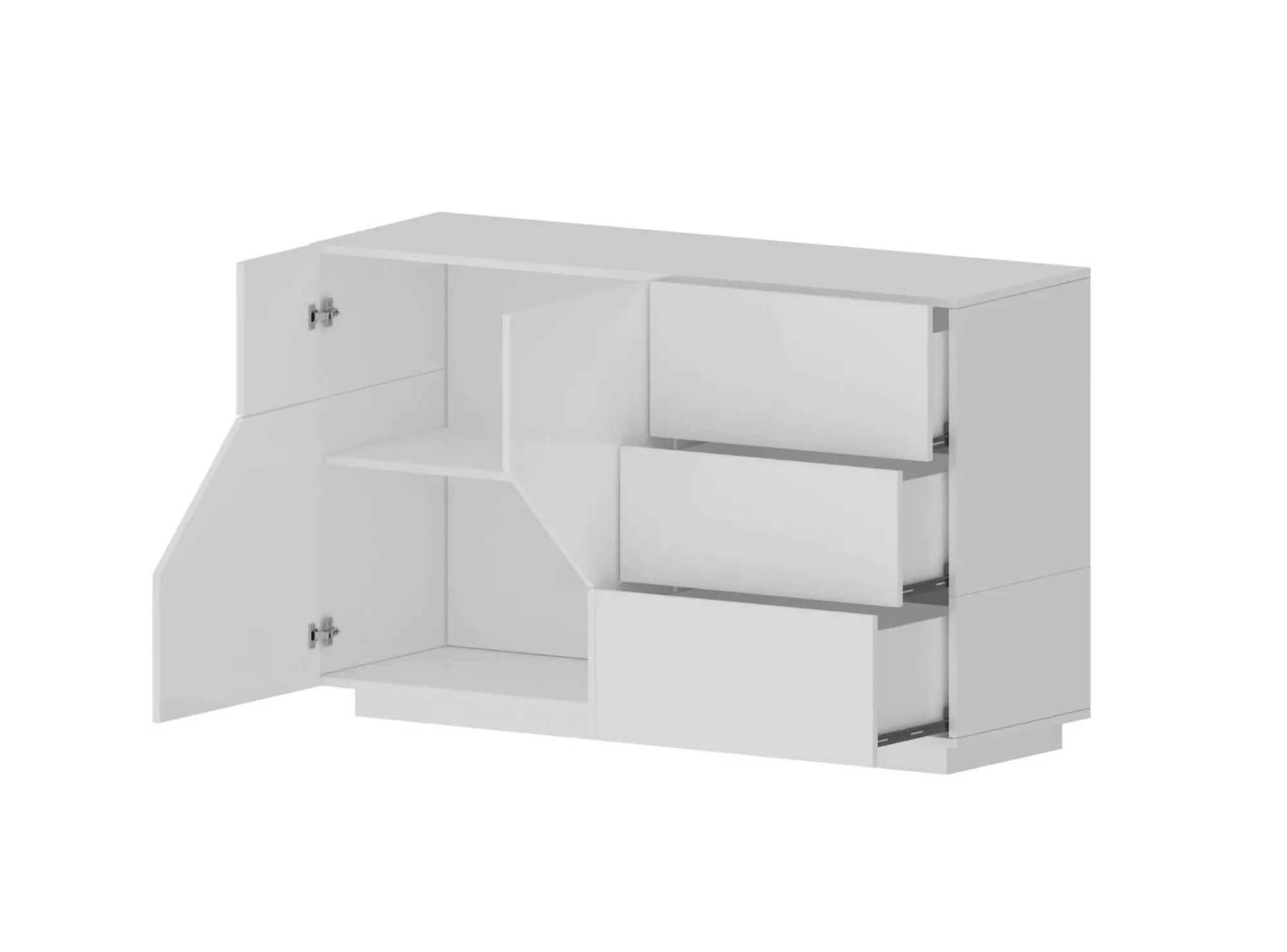Credenza Dgirell, cm 141x43h86,<Dmora Cheap