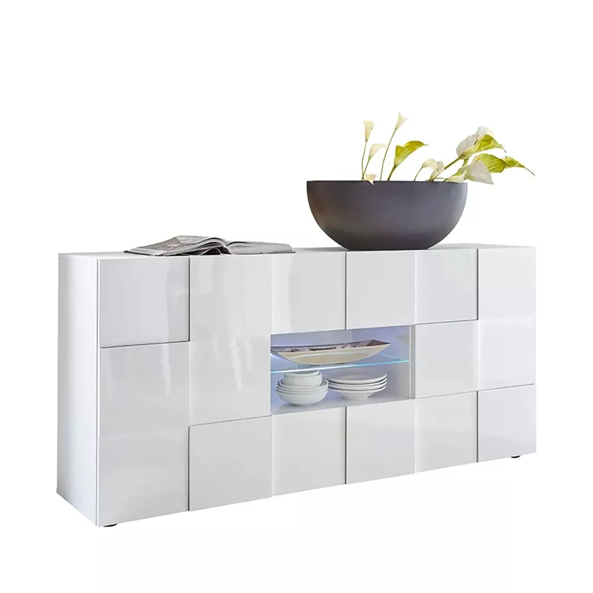 Credenza Dgober, 181x43 h84 cm,<Dmora Outlet