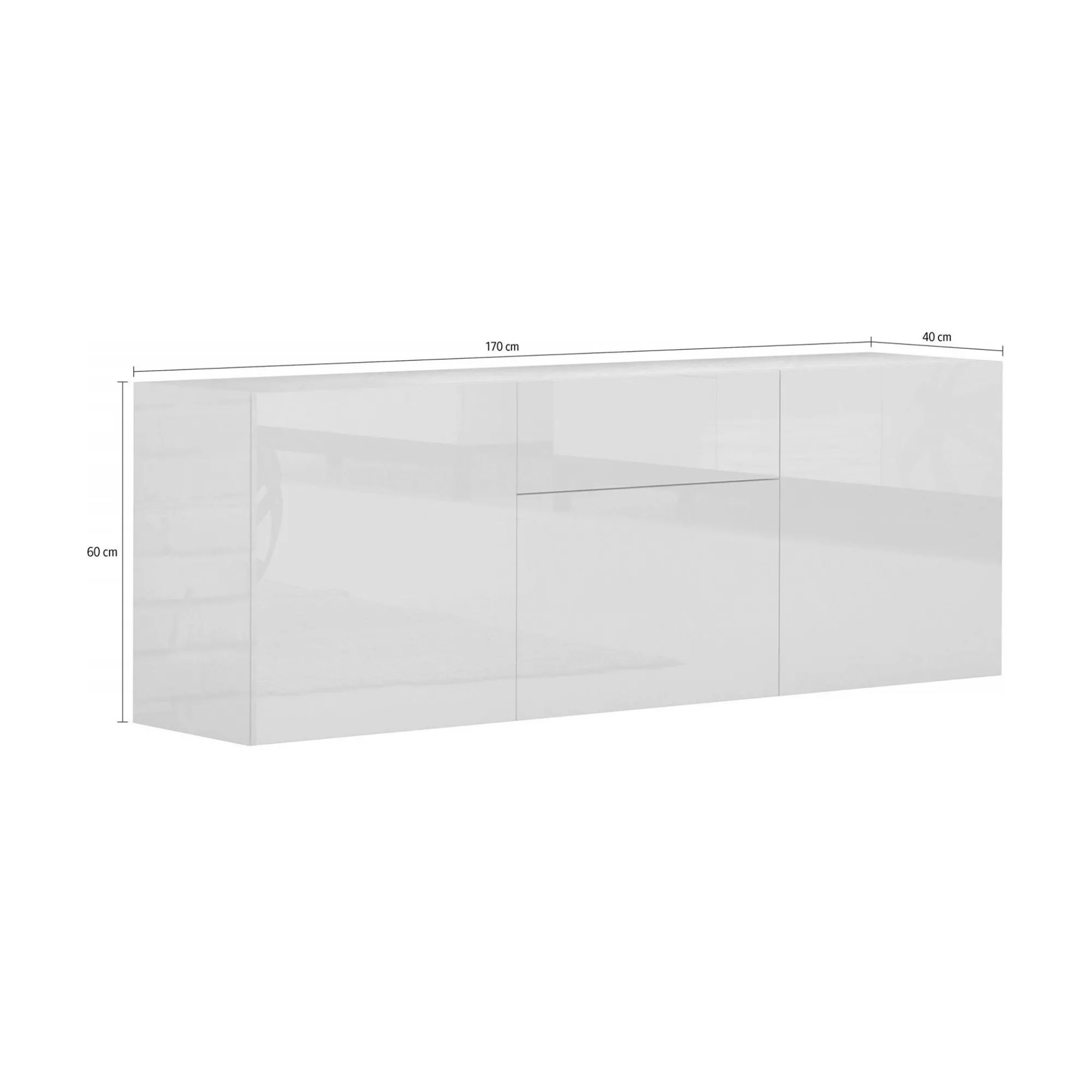 Credenza Dmobil, cm 170x40h35,<Dmora Fashion