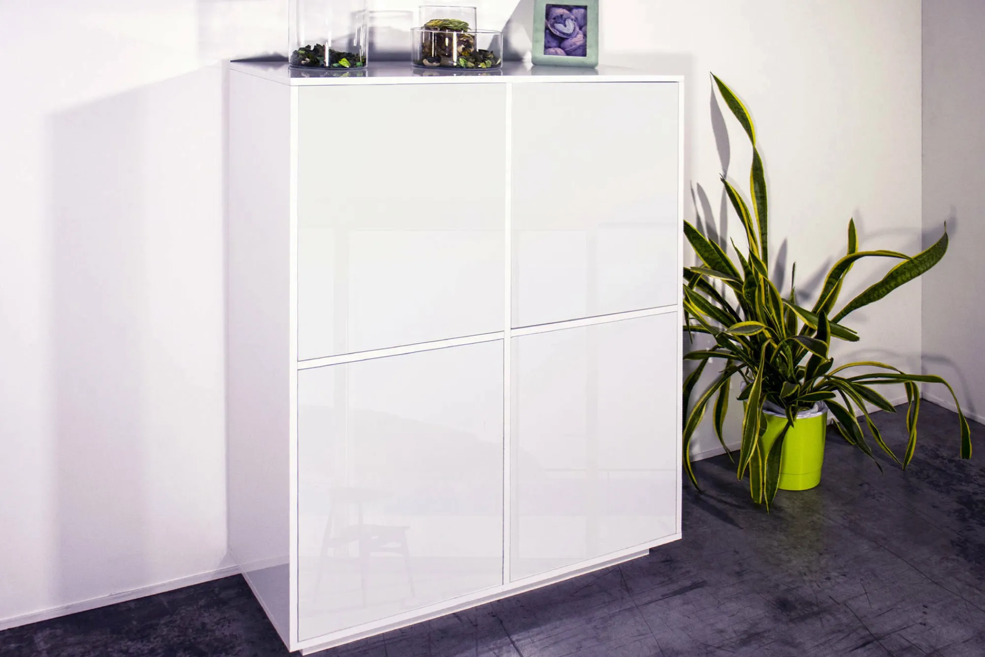 Credenza Dpaci, cm 100x41h126,<Dmora Clearance