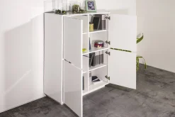 Credenza Dpaci, cm 100x41h126,<Dmora Clearance