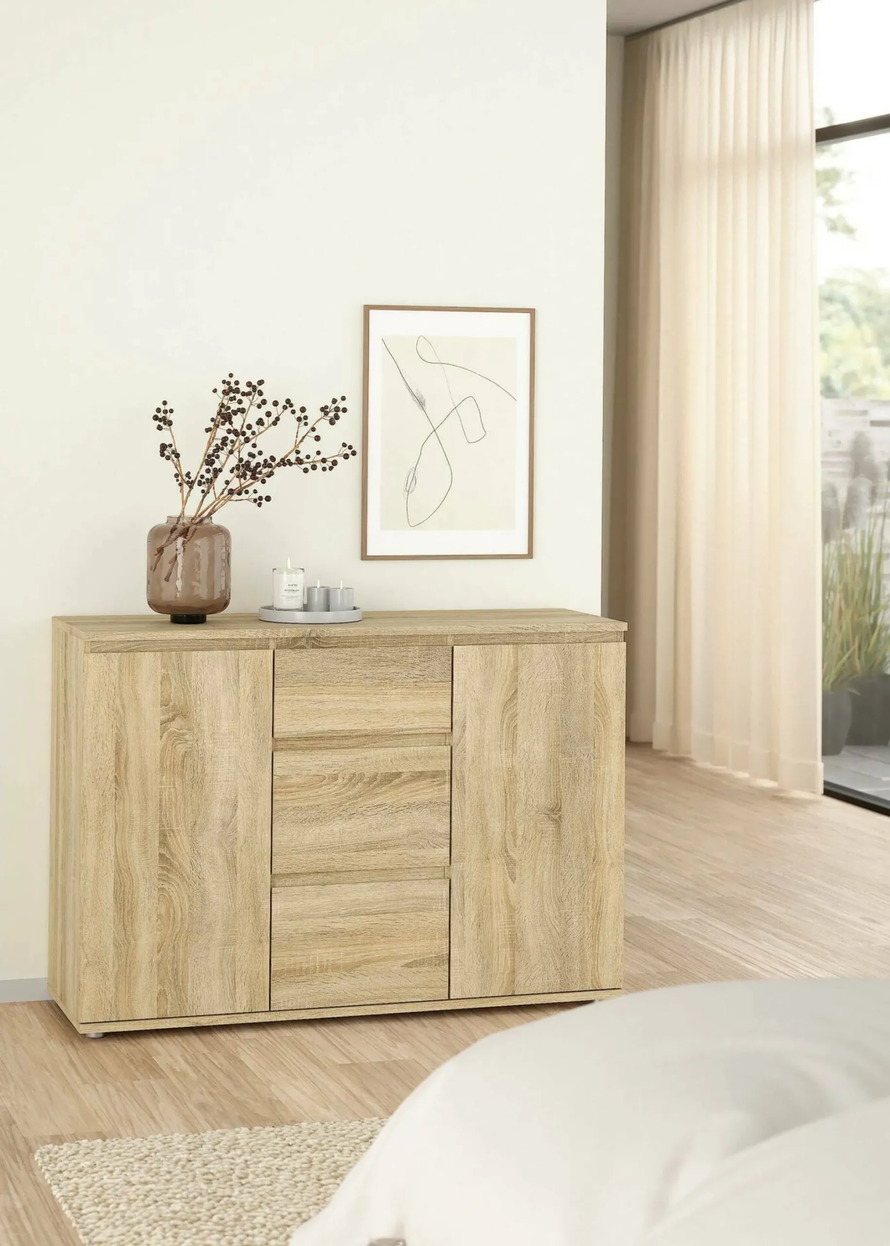 Credenza Dsaltutt, 119x40 h84 cm,<Dmora Online