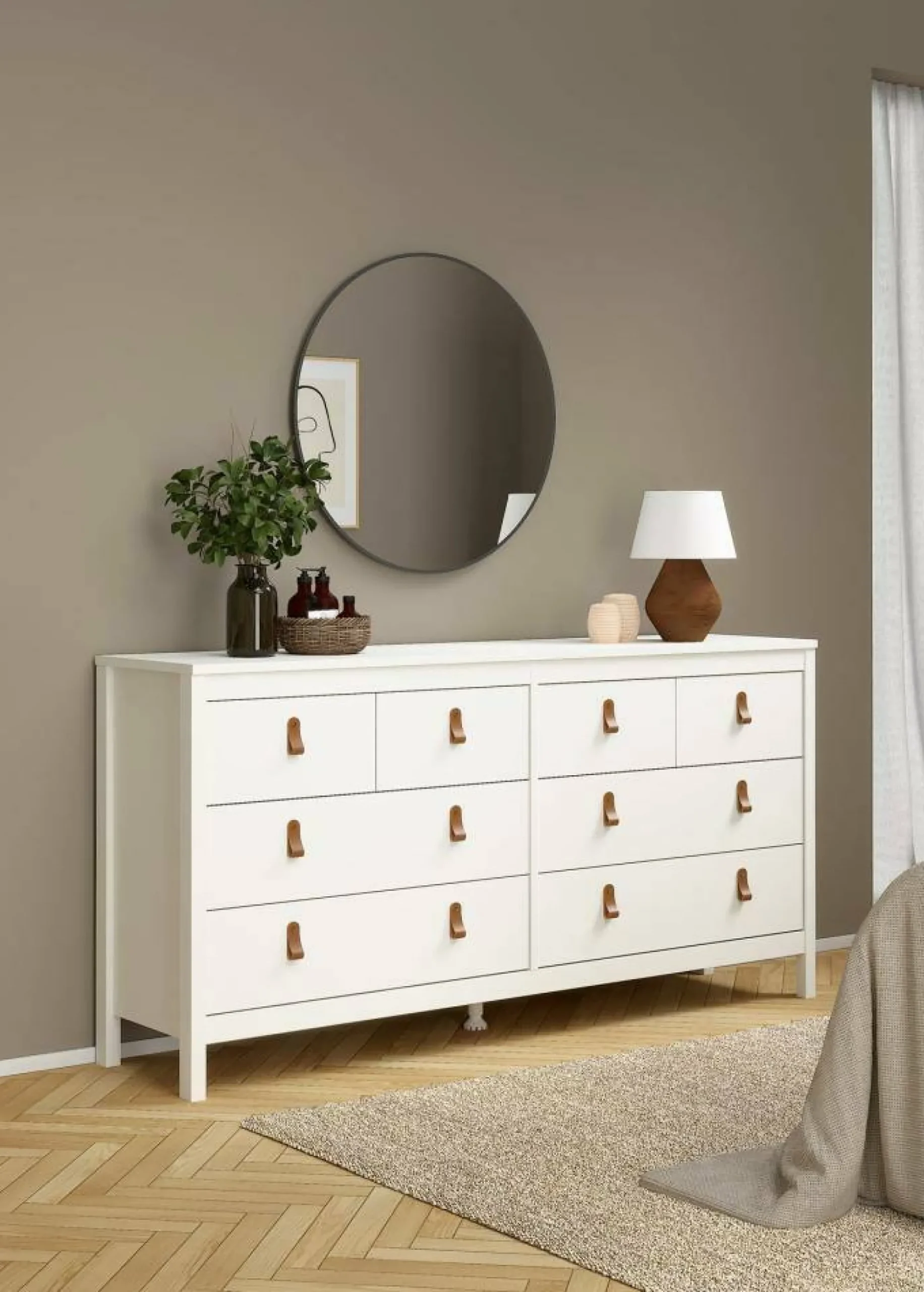 Credenza Dsanton, 38x160 h80 cm,<Dmora Clearance