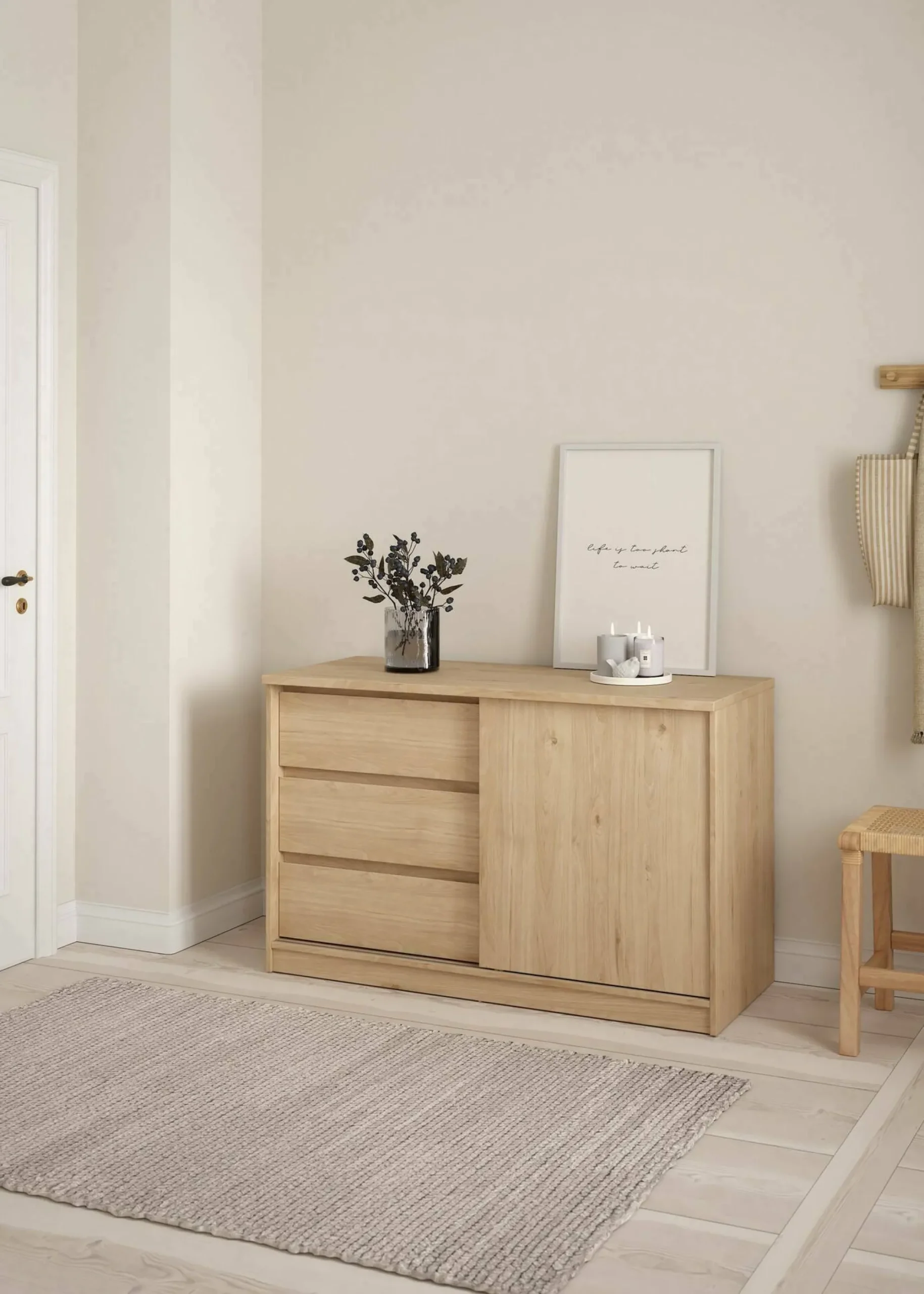 Credenza Dsatalin, 50x119 h76 cm,<Dmora Clearance