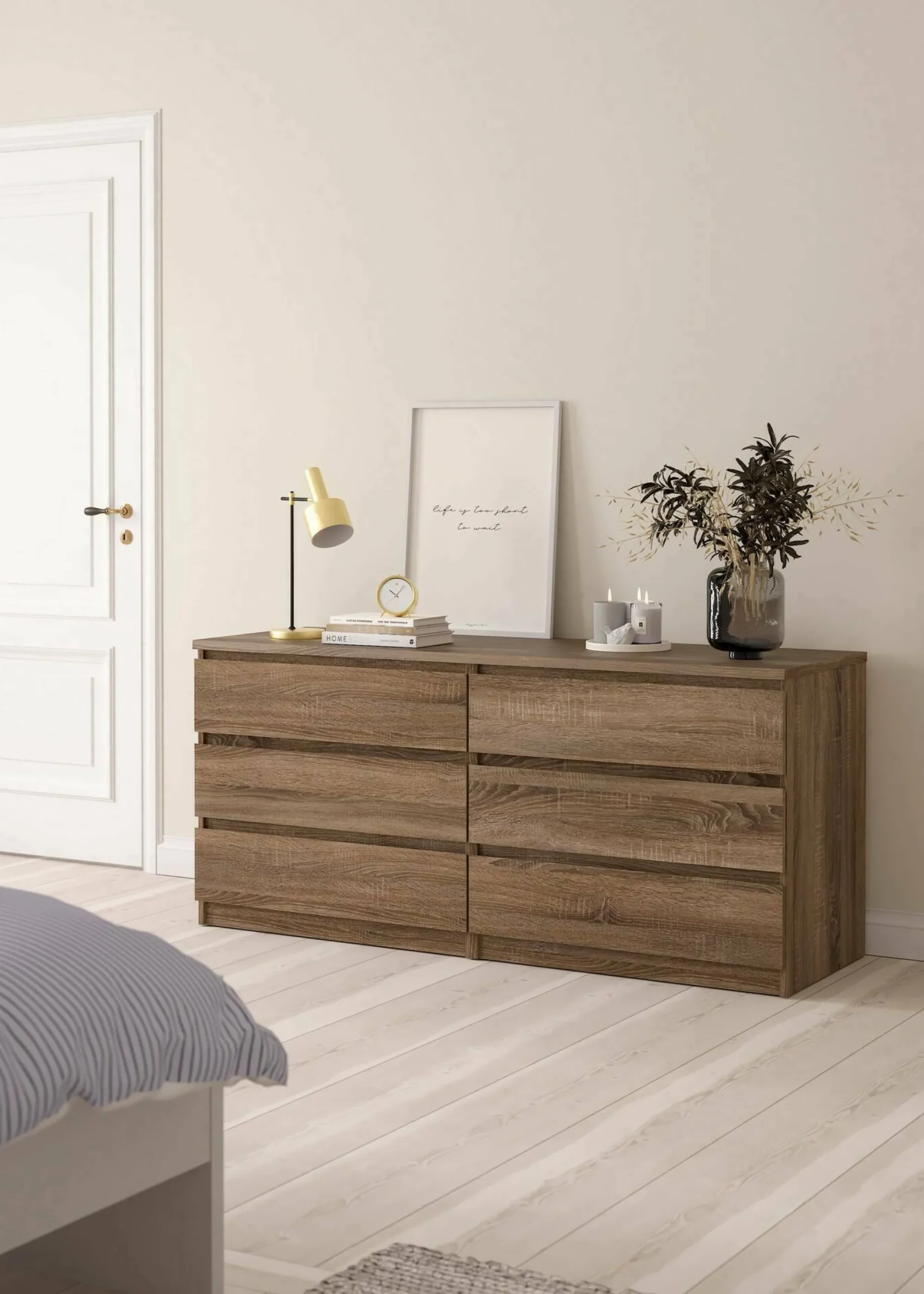 Credenza Dsaurin, 50x154 h68 cm,<Dmora Outlet