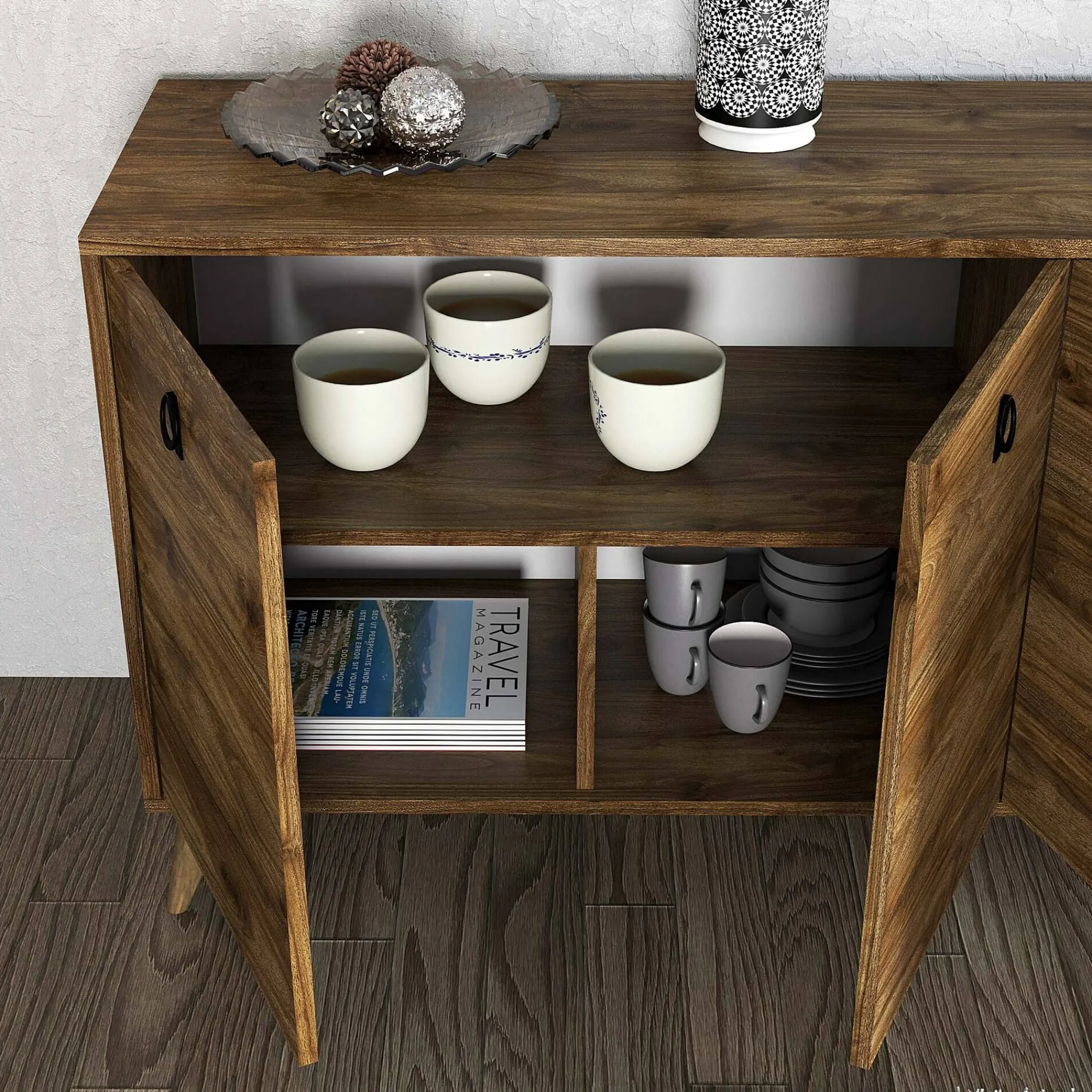 Credenza Ernie, 180x45 h80 cm,<Dmora Hot