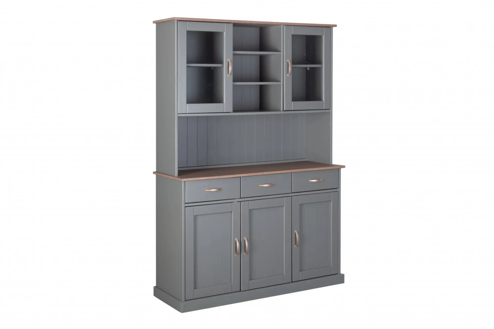Credenza Flensburg, Buffet da soggiorno, Madia da salotto, Dispensa da cucina, 131x45 h191 cm,<Dmora Online