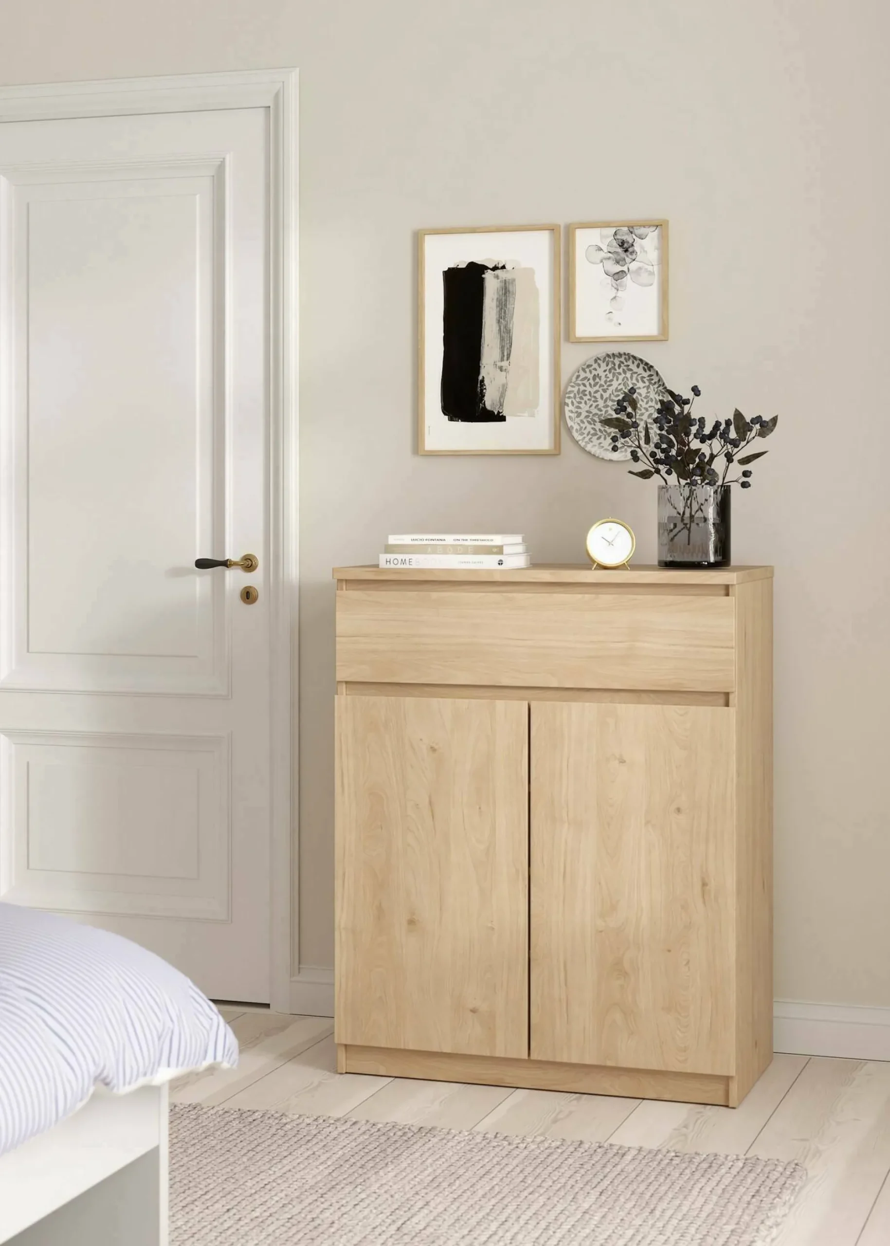 Credenza Genziana, 40x80 h100 cm,<Dmora Discount