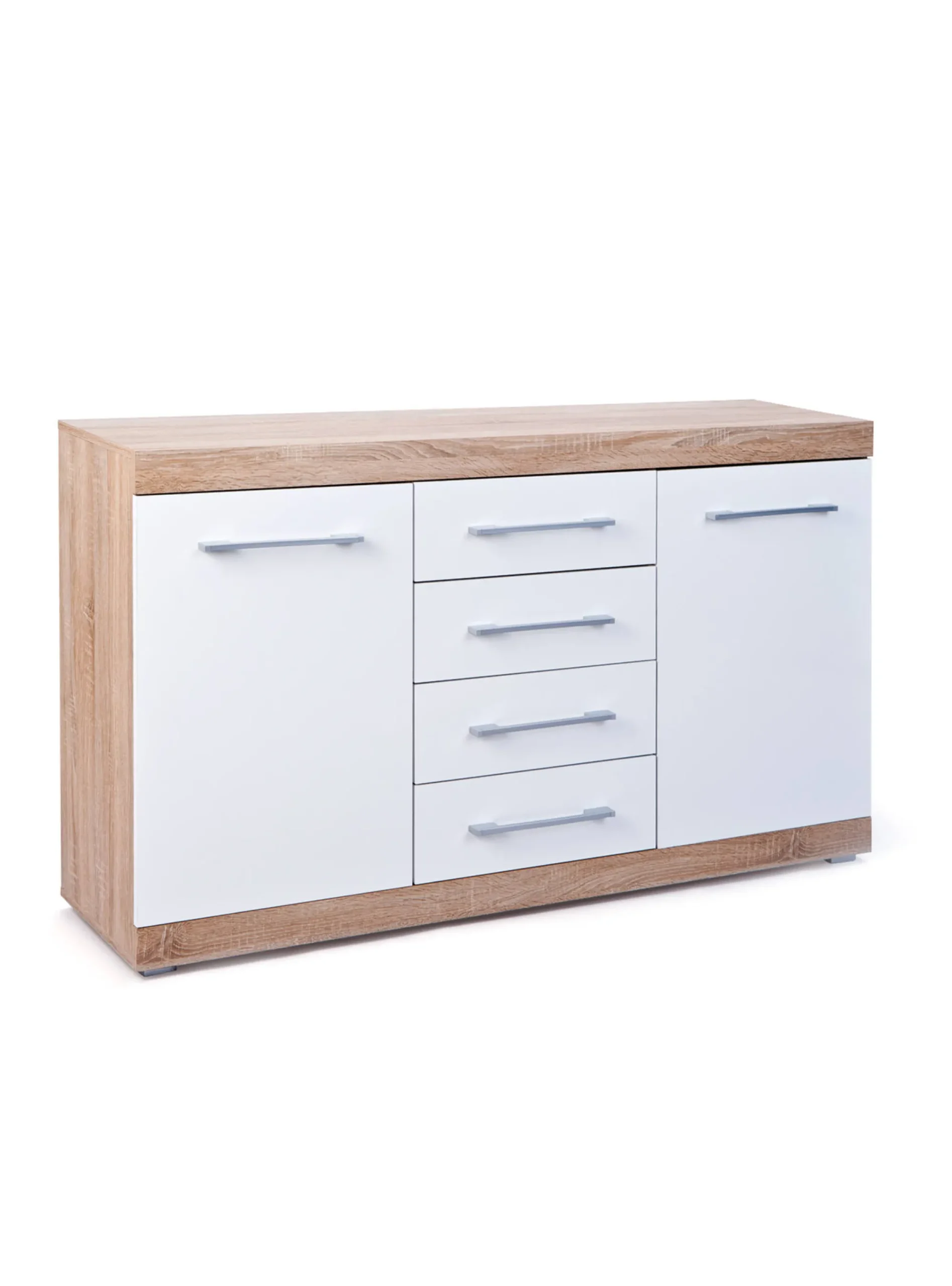 Credenza Gottingen, Buffet da soggiorno, Madia da salotto, Dispensa da cucina, 155x40 h87 cm,<Dmora Shop