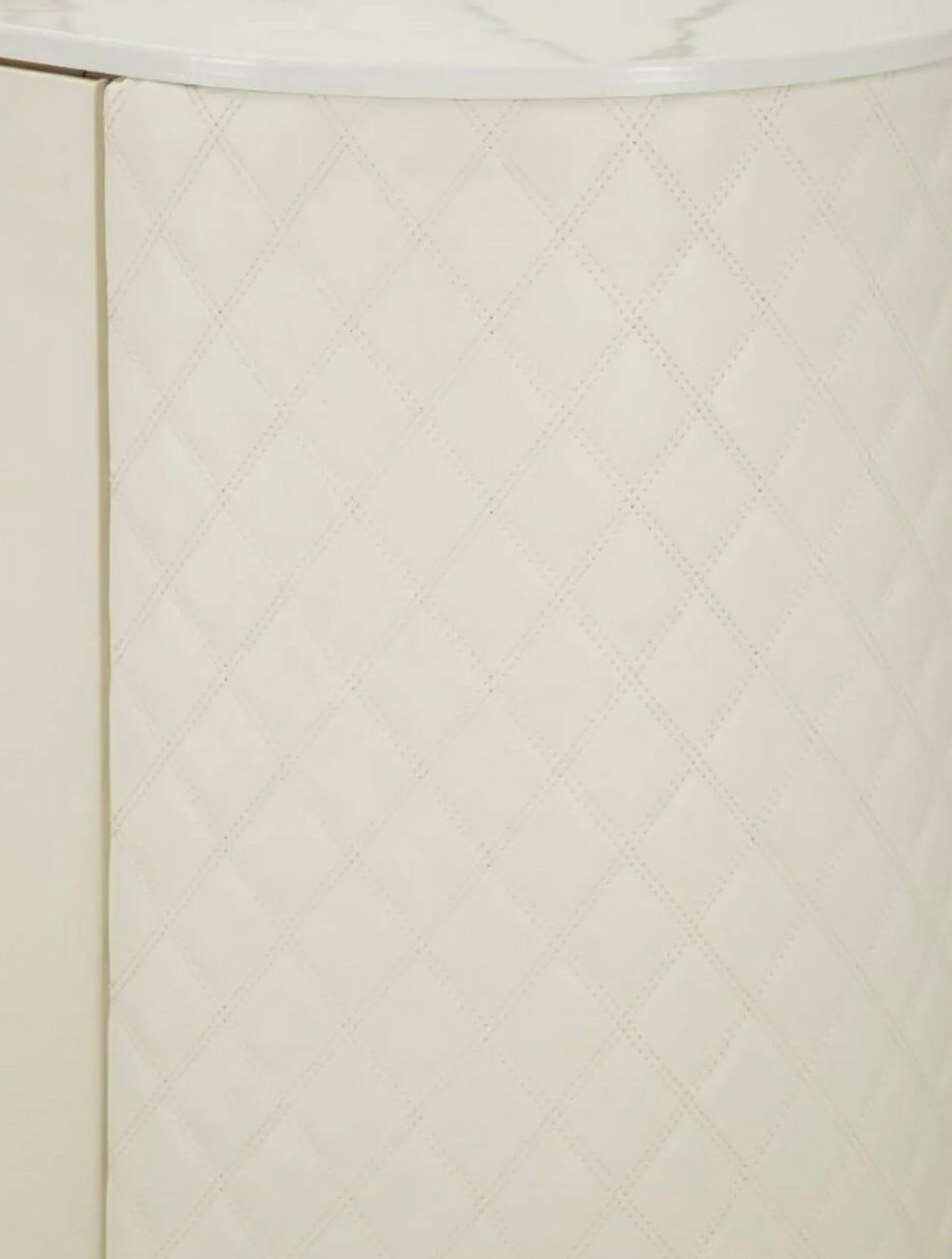 Credenza Grotte, 120x40 h85 cm, Bianco e Oro<Dmora Sale