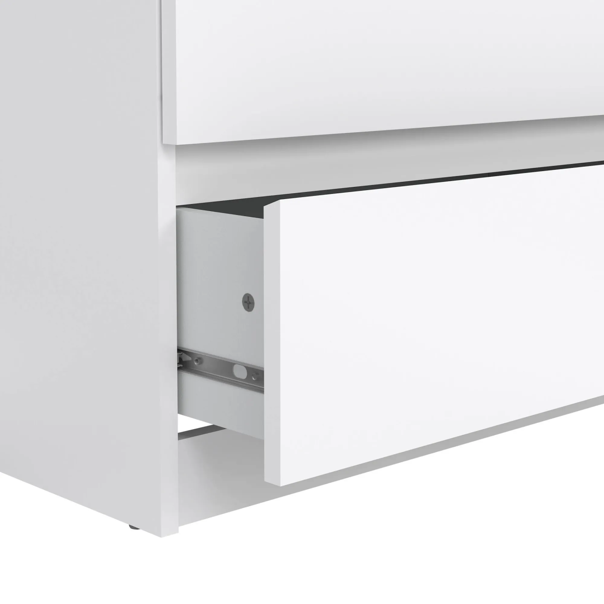 Credenza Joyce, 50x154 h68 cm, Bianco<Dmora Best Sale