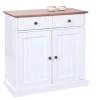 Credenza Magdeburg, Buffet da soggiorno, Madia da salotto, Dispensa da cucina, 90x45 h86 cm,<Dmora Best Sale