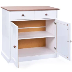 Credenza Magdeburg, Buffet da soggiorno, Madia da salotto, Dispensa da cucina, 90x45 h86 cm,<Dmora Shop