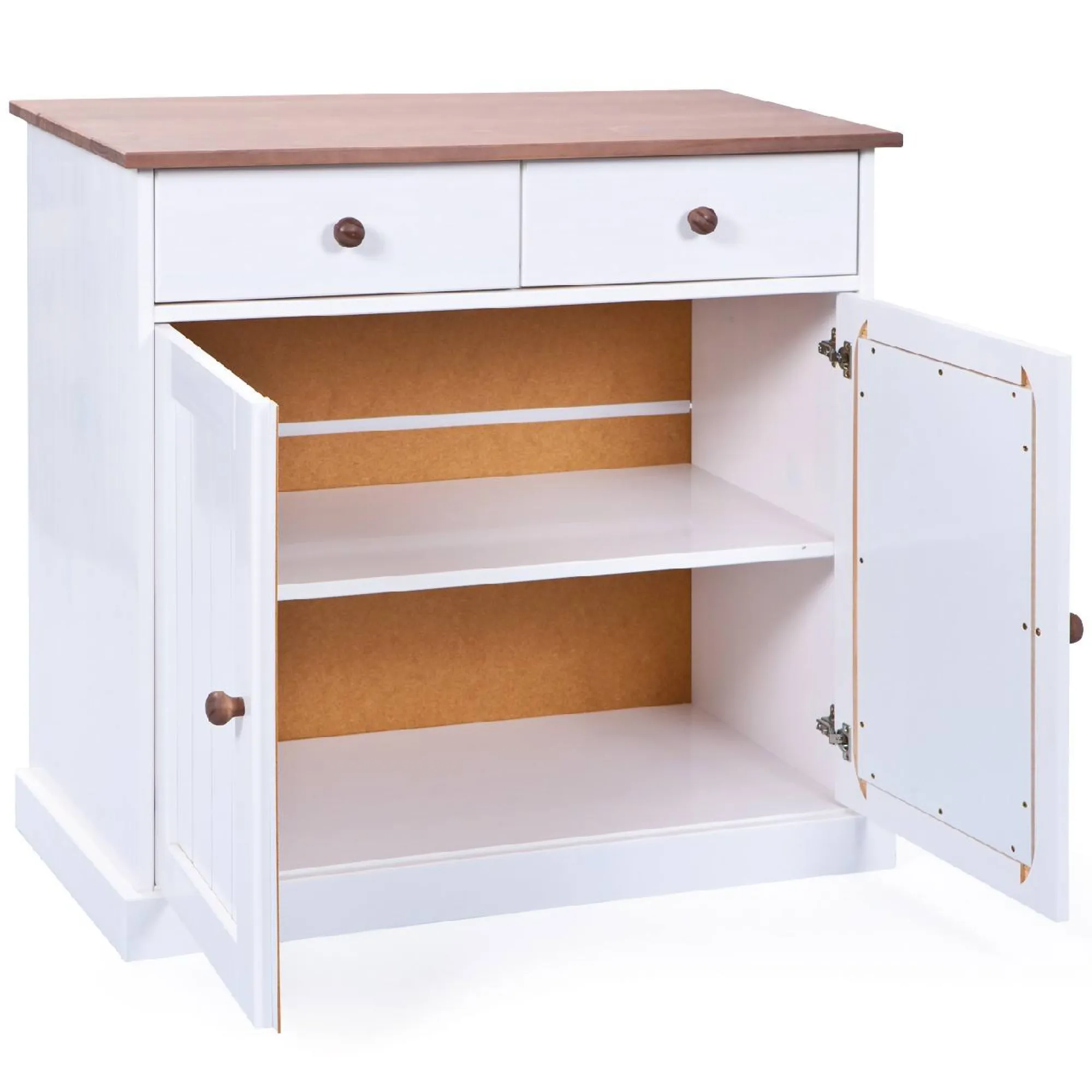 Credenza Magdeburg, Buffet da soggiorno, Madia da salotto, Dispensa da cucina, 90x45 h86 cm,<Dmora Shop