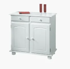 Credenza Paderborn, Buffet da soggiorno, Madia da salotto, Dispensa da cucina, 88x43 h87 cm,<Dmora Discount