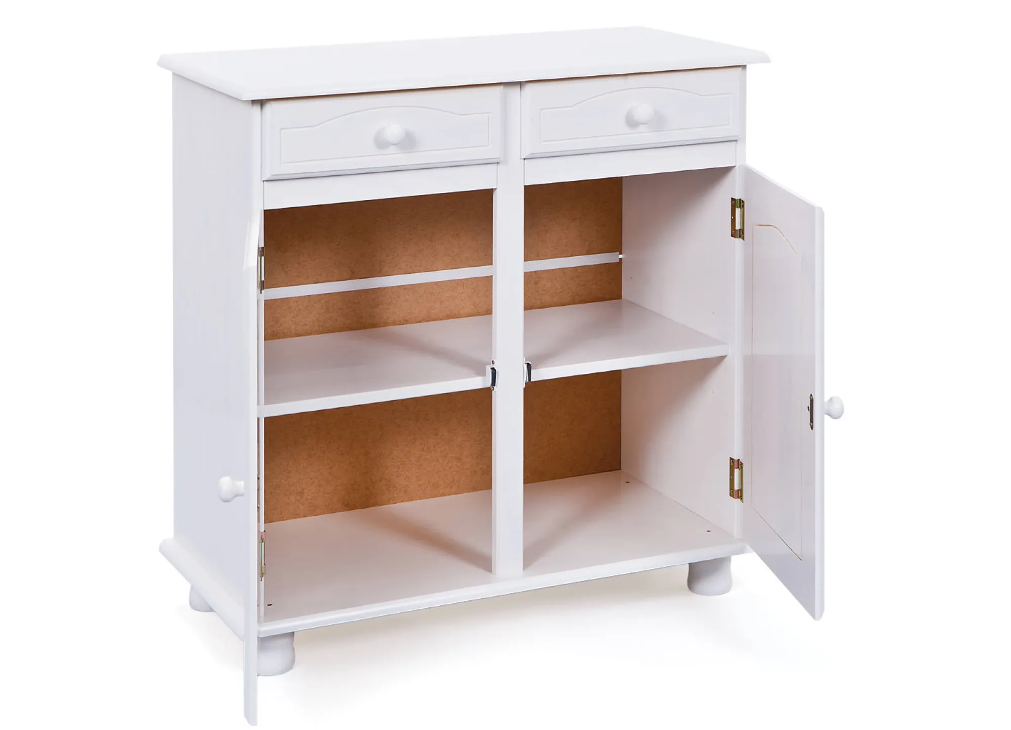 Credenza Paderborn, Buffet da soggiorno, Madia da salotto, Dispensa da cucina, 88x43 h87 cm,<Dmora Discount