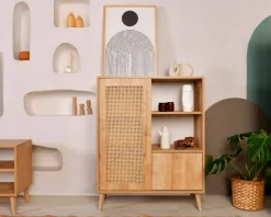 Credenza Sfalerite, 90x40h110 cm,<Dmora Flash Sale