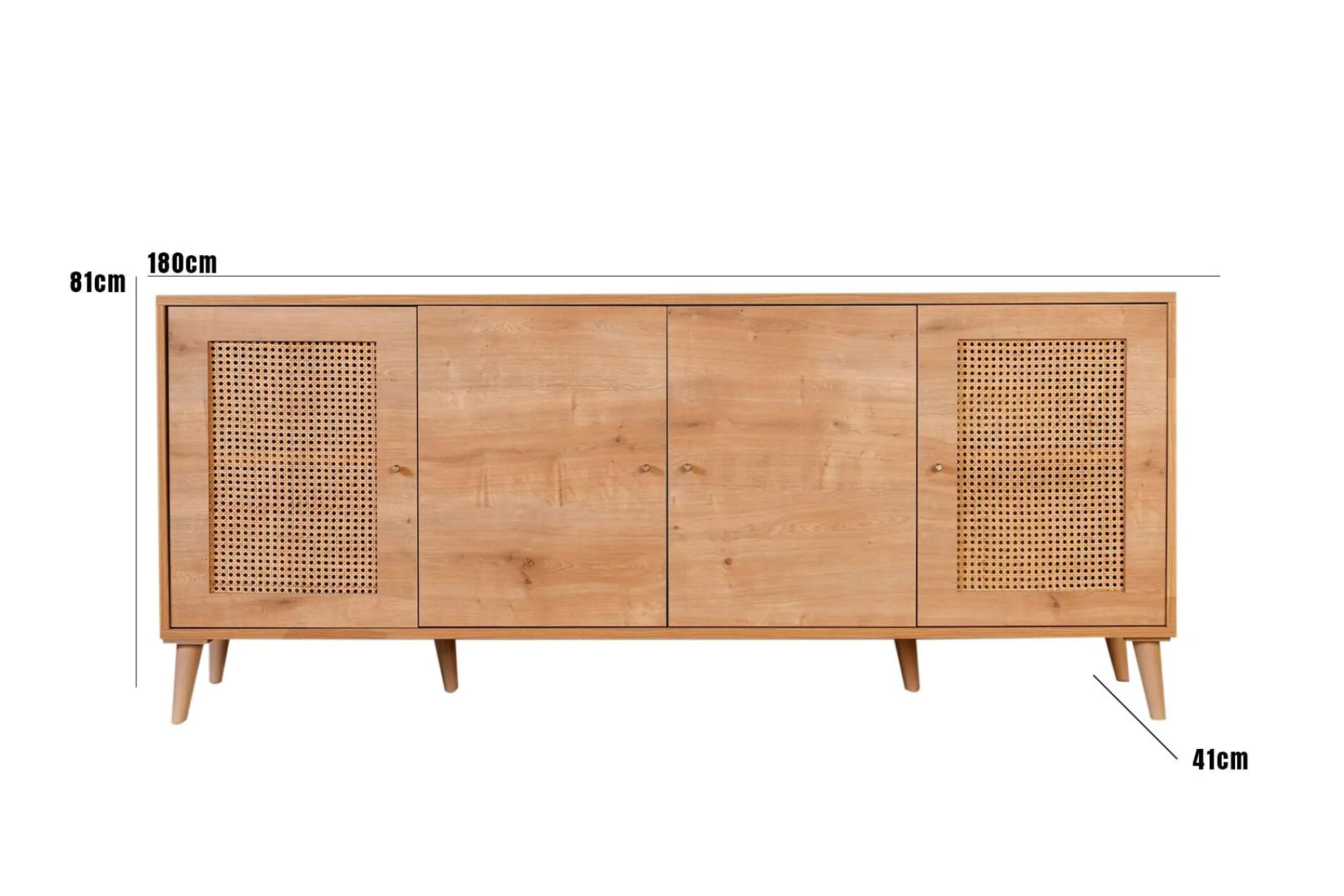 Credenza Tarawa, 180x41 h81 cm,<Dmora Best