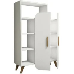Credenza Tormalina, 90x32h132 cm,<Dmora Shop
