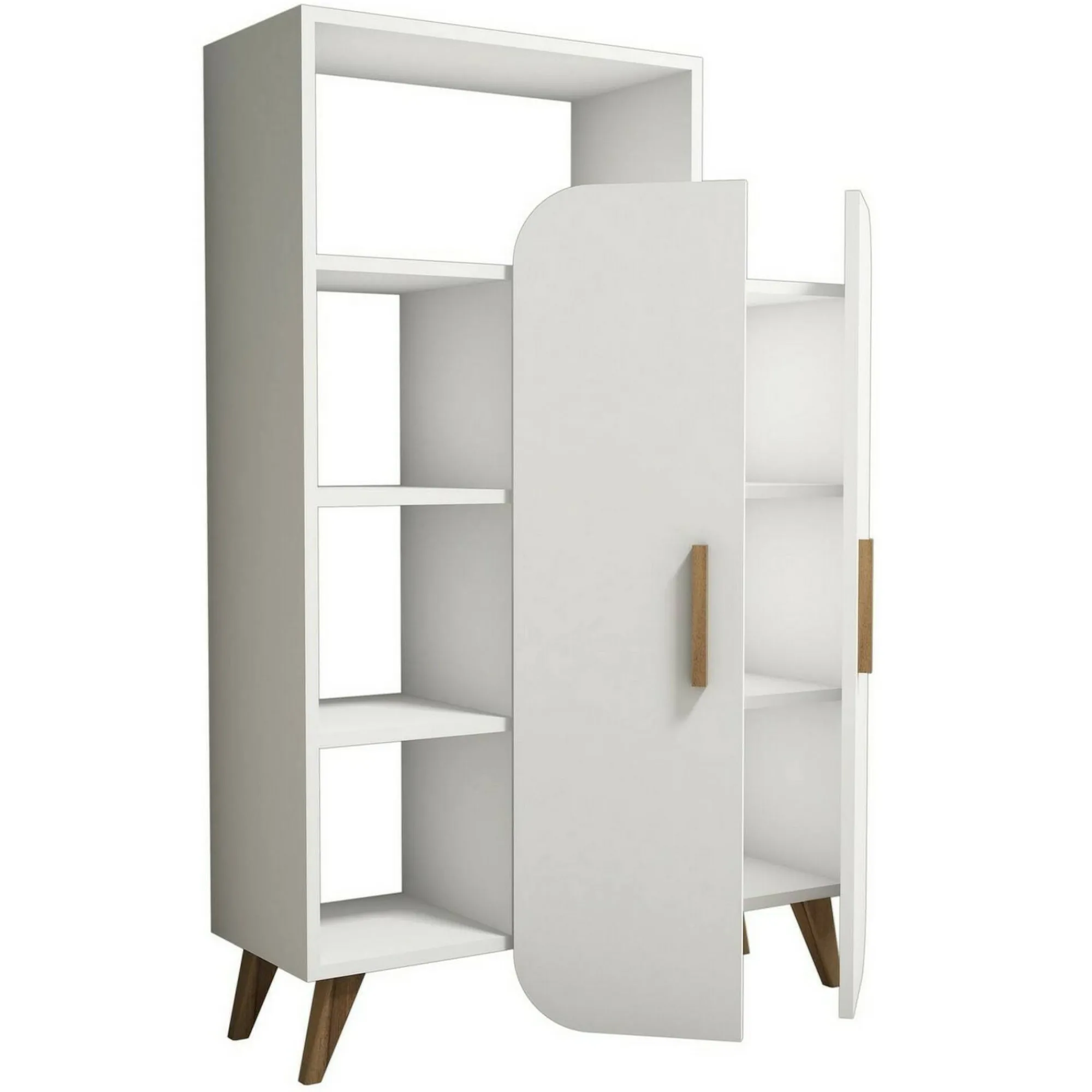 Credenza Tormalina, 90x32h132 cm,<Dmora Shop
