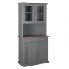 Credenza Wolfsburg, Buffet da soggiorno, Madia da salotto, Dispensa da cucina, 90x45 h191 cm,<Dmora Best