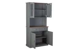 Credenza Wolfsburg, Buffet da soggiorno, Madia da salotto, Dispensa da cucina, 90x45 h191 cm,<Dmora Hot