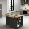 Cucina completa Danderso, 100% Made in Italy, Antracite e Rovere<Dmora Flash Sale