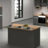 Cucina completa Danderso, 100% Made in Italy, Antracite e Rovere<Dmora Online