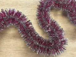 Decorazione da Natale Rolly, 1000x7 h7 cm, Fuxia e Argento<Dmora Cheap