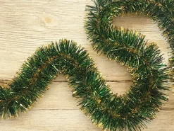 Decorazione da Natale Rolly, 1000x7 h7 cm, Verde e Oro<Dmora Best Sale