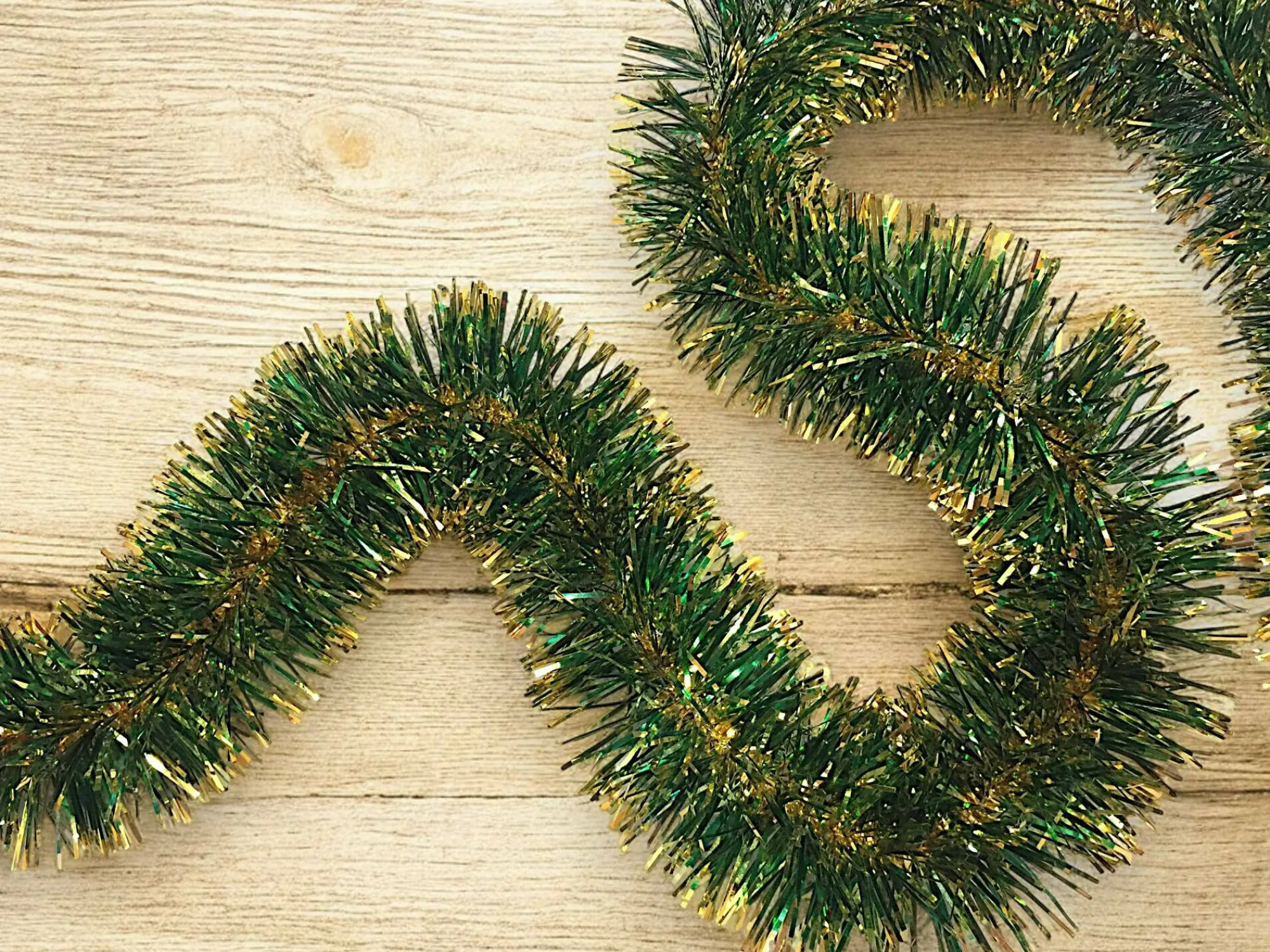 Decorazione da Natale Rolly, 1000x7 h7 cm, Verde e Oro<Dmora Best Sale