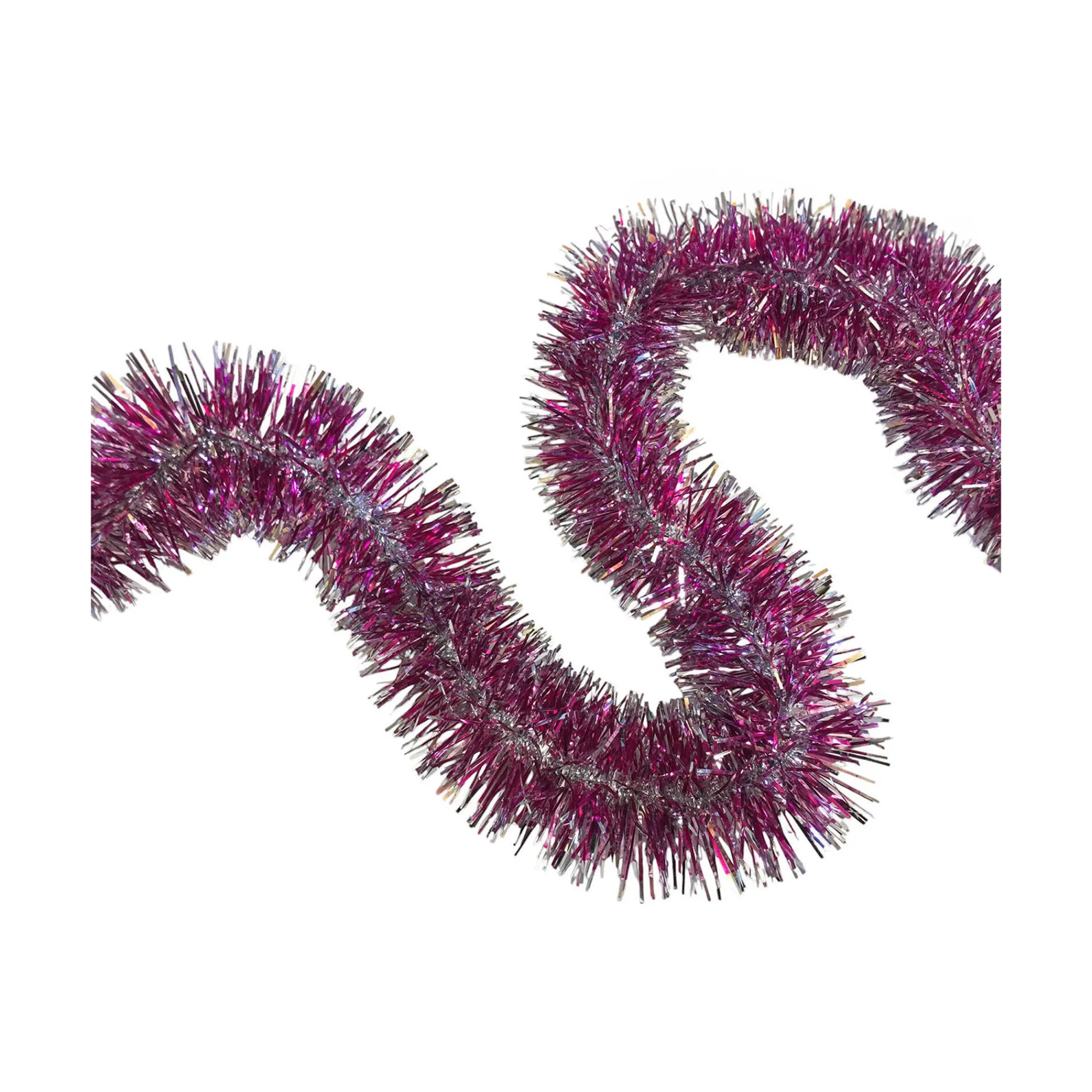 Decorazione da Natale Rolly, 1000x7 h7 cm, Fuxia e Argento<Dmora Cheap