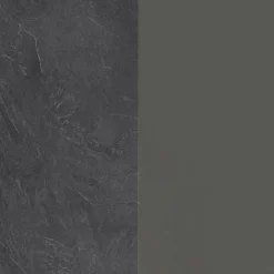 Dispensa da cucina Mesarthim, 60x60h165 cm, Antracite e Ardesia<Dmora Fashion