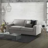 Divano fisso 2 posti Aglientu, Cm 160x95h90,<Dmora Clearance