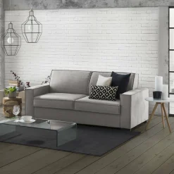 Divano fisso 2 posti Aglientu, Cm 160x95h90,<Dmora Clearance