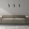 Divano fisso 3 posti Argo, Cm 260x95h70,<Dmora Store