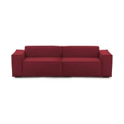 Divano fisso 3 posti Argo, Cm 260x95h70,<Dmora Flash Sale