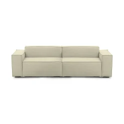 Divano fisso 3 posti Argo, Cm 260x95h70,<Dmora Store